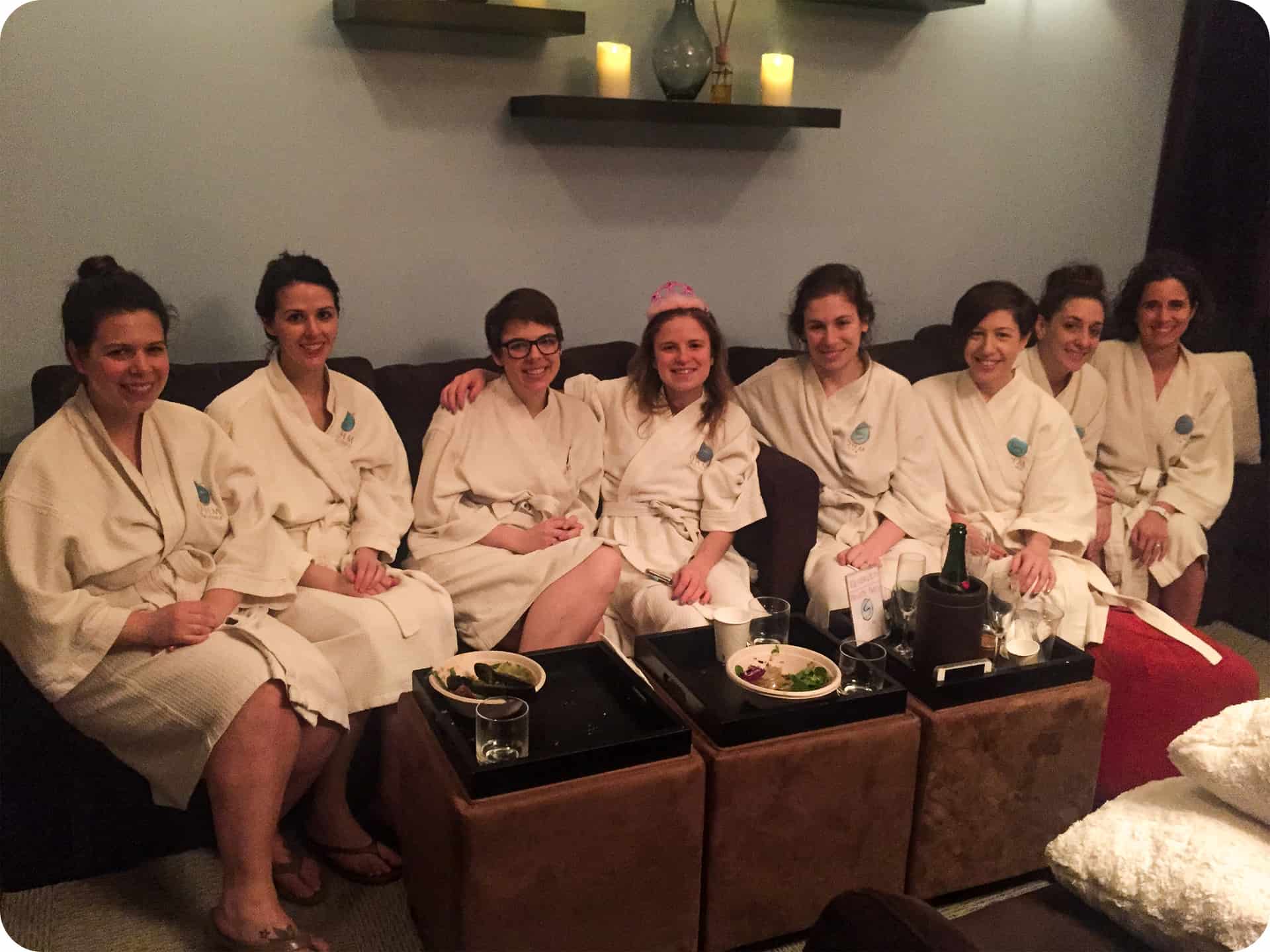 Sofia’s Bachelorette Party at Ohm Spa & Lounge, New York.